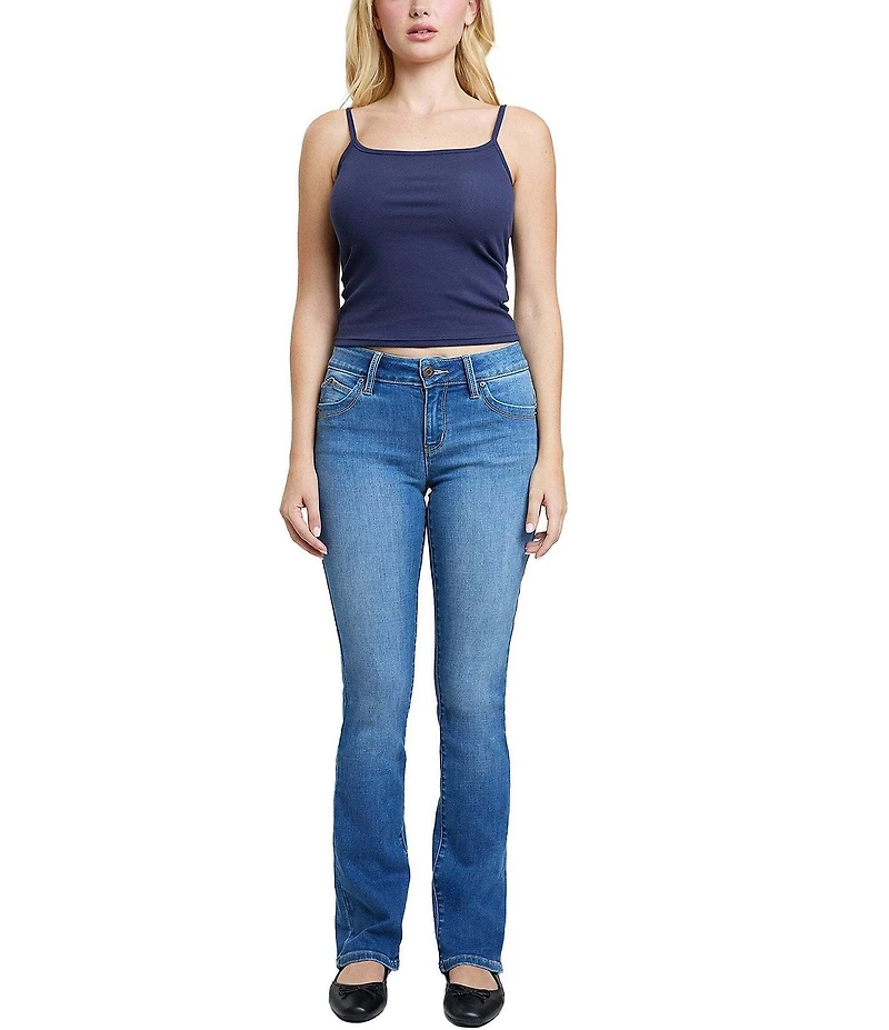 YMI Jeanswear Mid Rise Flared Jeans