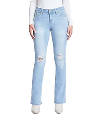 YMI Jeanswear Mid Rise Flared Jeans