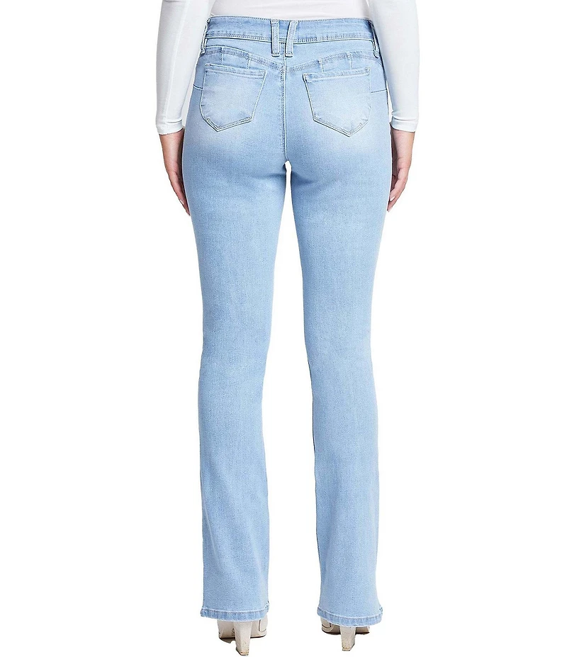 YMI Jeanswear Mid Rise Flared Jeans