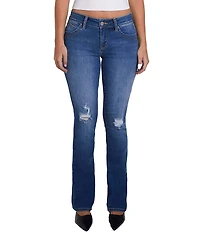 YMI Jeanswear Mid Rise Flared Jeans