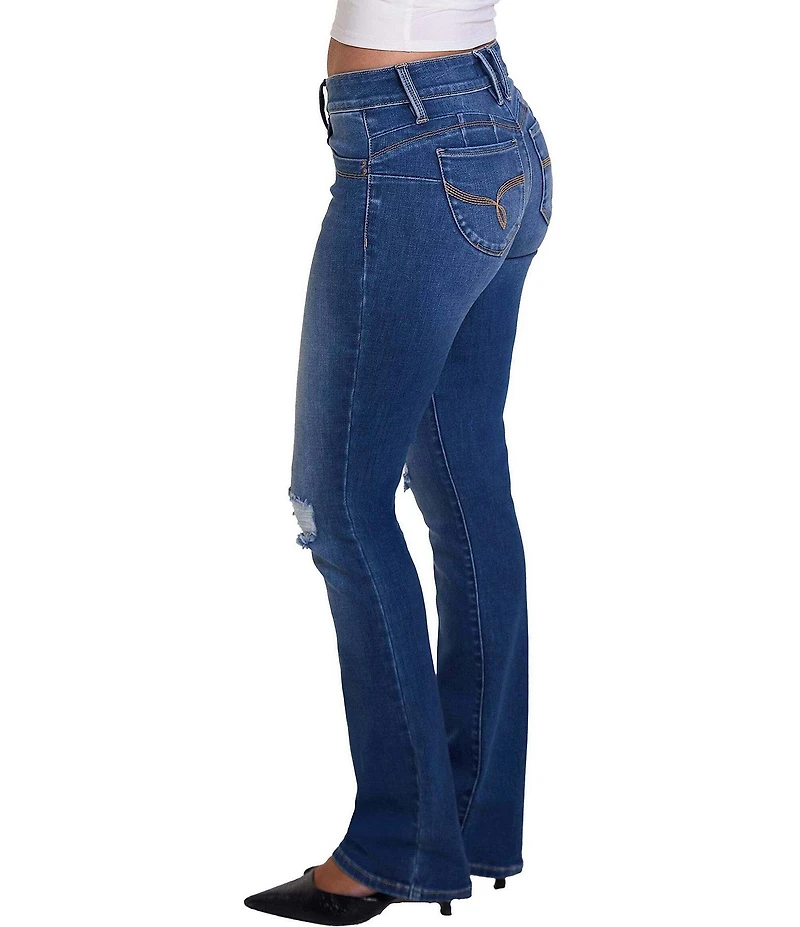 YMI Jeanswear Mid Rise Flared Jeans