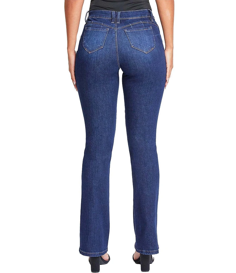 YMI Jeanswear Mid Rise Flared Jeans