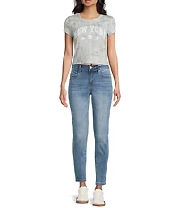 YMI Jeanswear Mid Rise Skinny Jeans