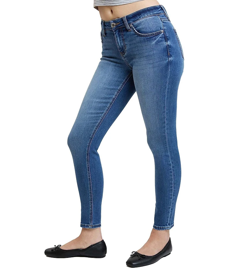 YMI Jeanswear Mid Rise Super Soft Skinny Jeans