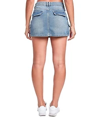 YMI Jeanswear Mini Cargo Skirt