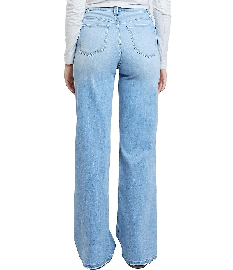 YMI Jeanswear Super Soft High Rise Wide Leg Jeans