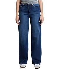 YMI Jeanswear Super Soft High Rise Wide Leg Jeans