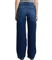 YMI Jeanswear Super Soft High Rise Wide Leg Jeans