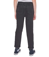 YMI Jeanswear Big Girls Taylor High-Rise Relaxed Fit Cuffed Jeans