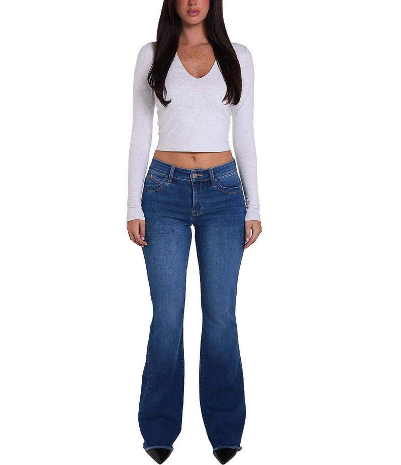 YMI Jeanswear Wanna Betta Butt High Rise Flare Jeans