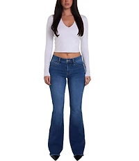 YMI Jeanswear Wanna Betta Butt High Rise Flare Jeans