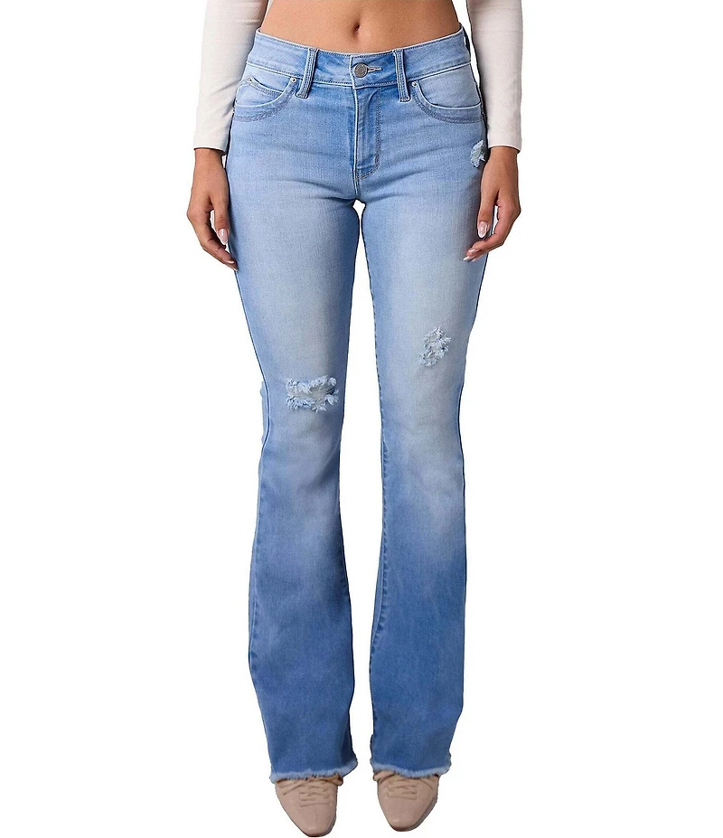 YMI Jeanswear Wanna Betta Butt High Rise Flare Jeans