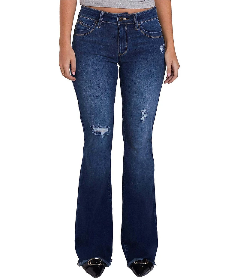 YMI Jeanswear Wanna Betta Butt High Rise Flare Jeans