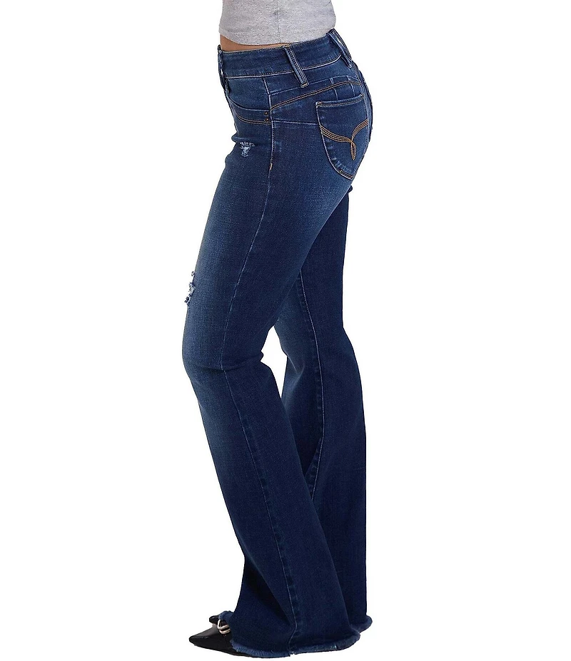 YMI Jeanswear Wanna Betta Butt High Rise Flare Jeans