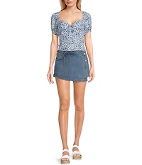 YMI Jeanswear Wrap Skort