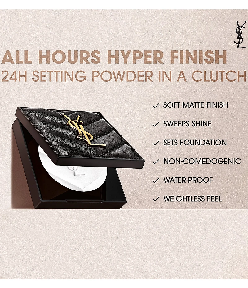 Yves Saint Laurent Beaute All Hours Hyper Finish Finishing Powder