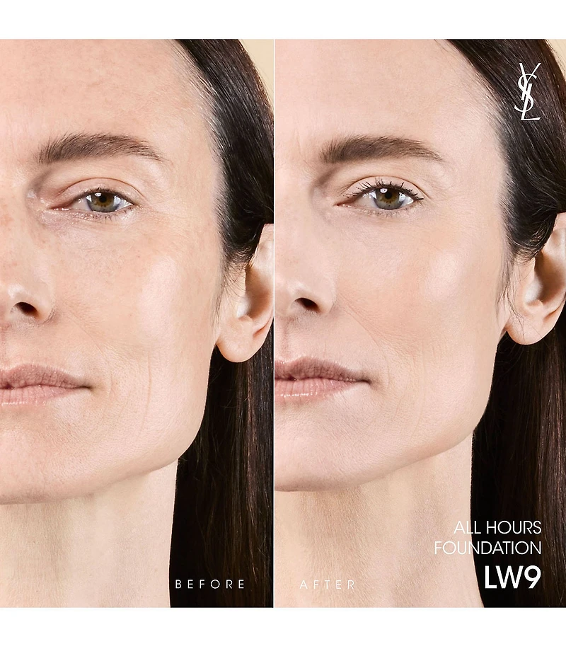 Yves Saint Laurent Beaute All Hours Luminous Matte Foundation 24H Longwear SPF 30 with Hyaluronic Acid