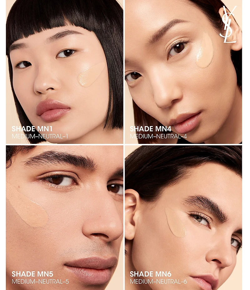 Yves Saint Laurent Beaute All Hours Luminous Matte Foundation 24H Longwear SPF 30 with Hyaluronic Acid