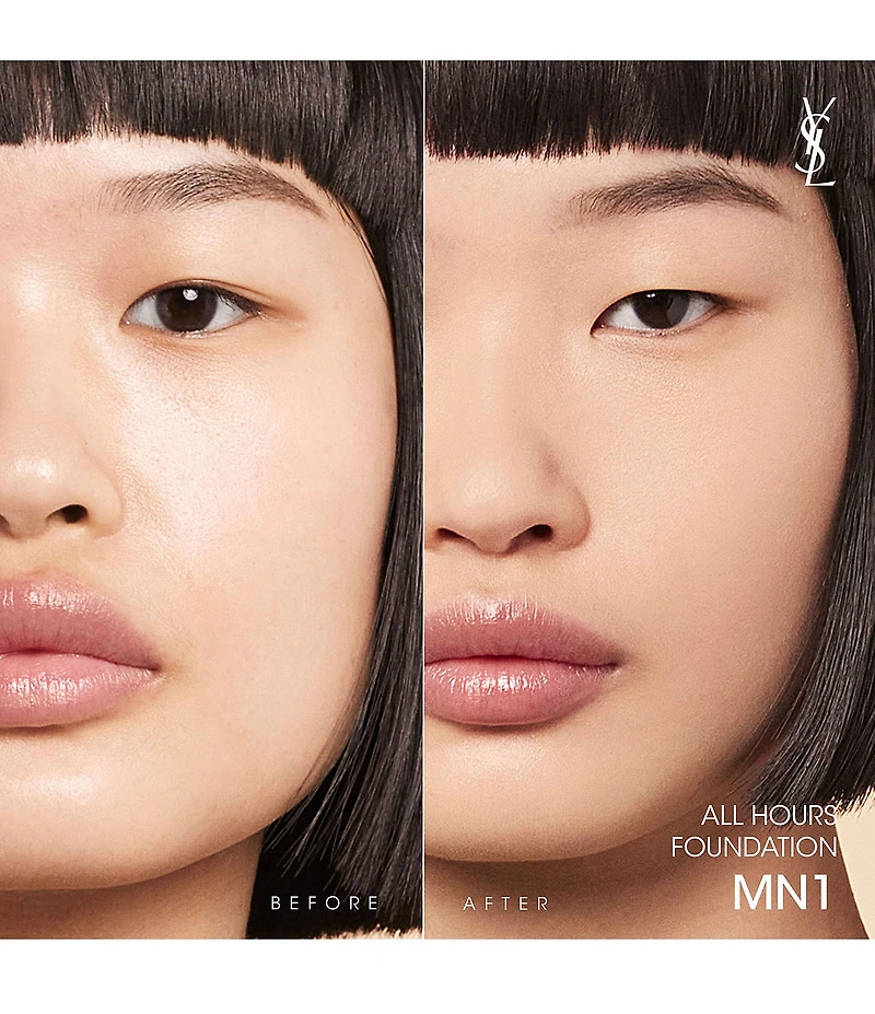 Yves Saint Laurent Beaute All Hours Luminous Matte Foundation 24H Longwear SPF 30 with Hyaluronic Acid
