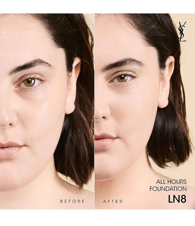 Yves Saint Laurent Beaute All Hours Luminous Matte Foundation 24H Longwear SPF 30 with Hyaluronic Acid