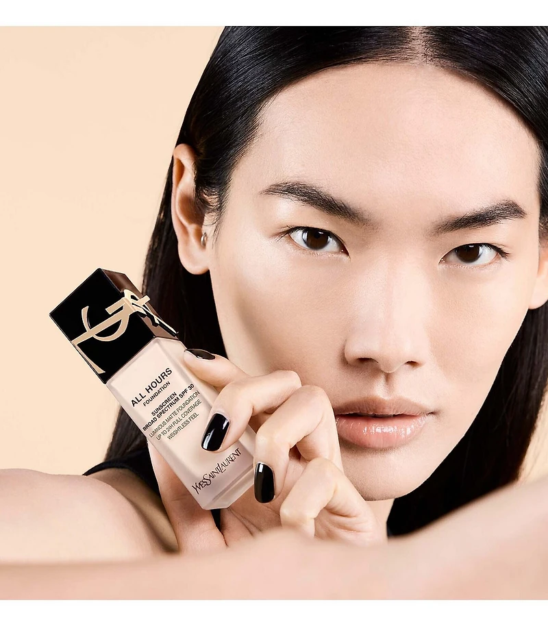 Yves Saint Laurent Beaute All Hours Luminous Matte Foundation 24H Longwear SPF 30 with Hyaluronic Acid