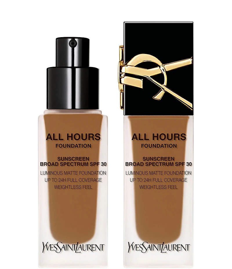 Yves Saint Laurent Beaute All Hours Luminous Matte Foundation 24H Longwear SPF 30 with Hyaluronic Acid