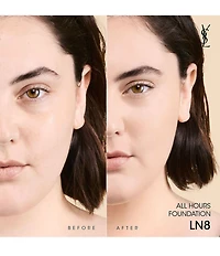 Yves Saint Laurent Beaute All Hours Luminous Matte Foundation 24H Longwear SPF 30 with Hyaluronic Acid