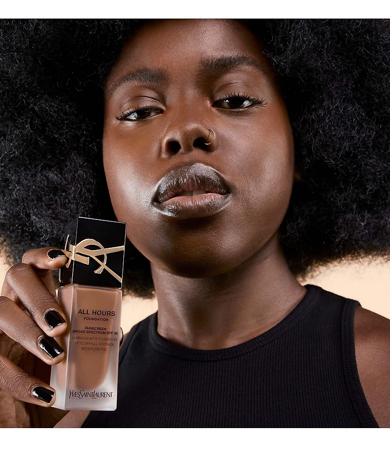 Yves Saint Laurent Beaute All Hours Luminous Matte Foundation 24H Longwear SPF 30 with Hyaluronic Acid