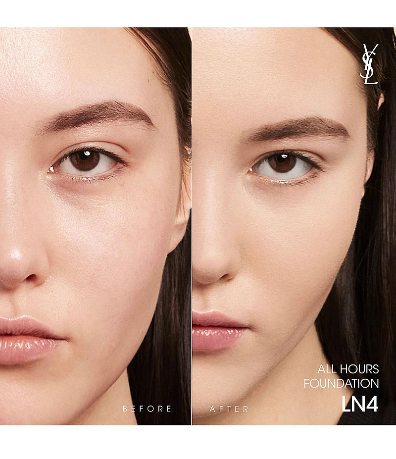 Yves Saint Laurent Beaute All Hours Luminous Matte Foundation 24H Longwear SPF 30 with Hyaluronic Acid