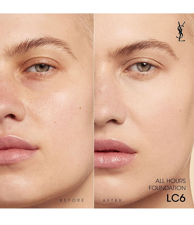 Yves Saint Laurent Beaute All Hours Luminous Matte Foundation 24H Longwear SPF 30 with Hyaluronic Acid