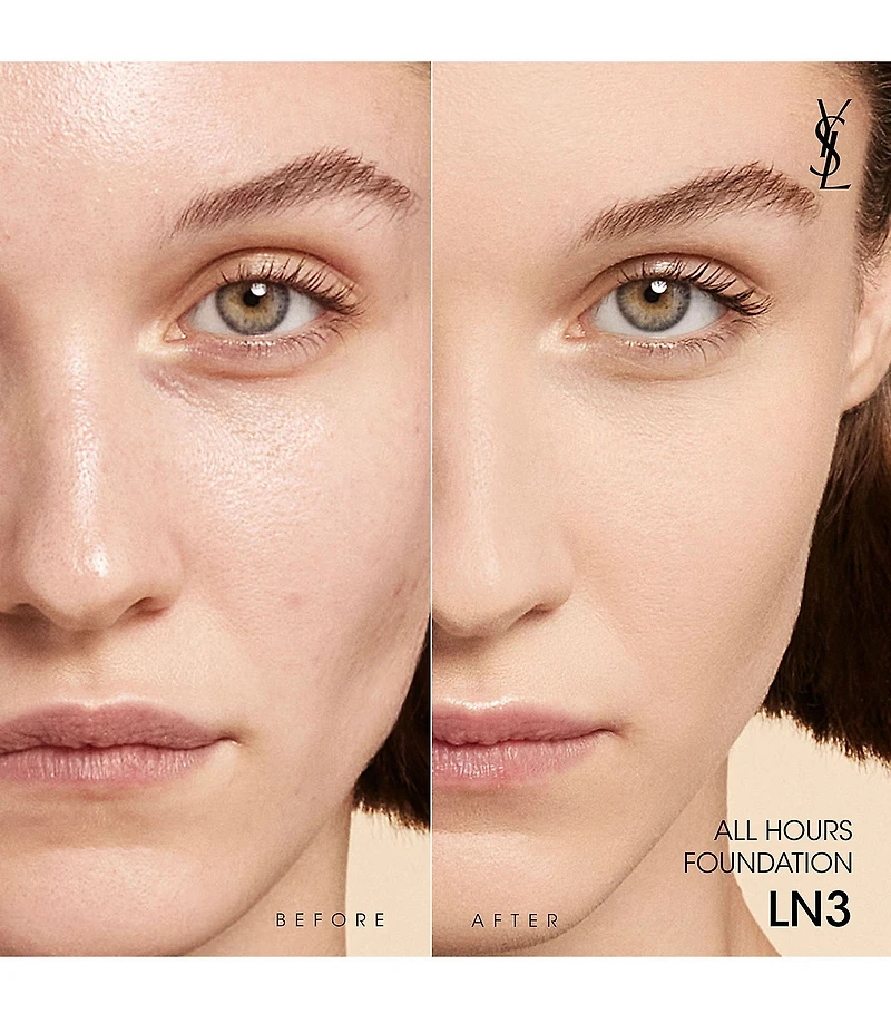 Yves Saint Laurent Beaute All Hours Luminous Matte Foundation 24H Longwear SPF 30 with Hyaluronic Acid
