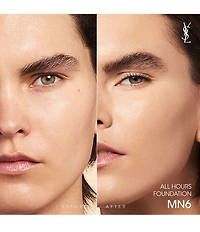 Yves Saint Laurent Beaute All Hours Luminous Matte Foundation 24H Longwear SPF 30 with Hyaluronic Acid