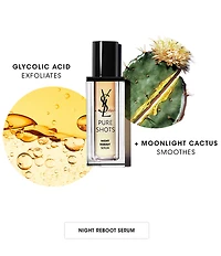 Yves Saint Laurent Beaute Pure Shots Night Reboot Resurfacing Refillable Serum