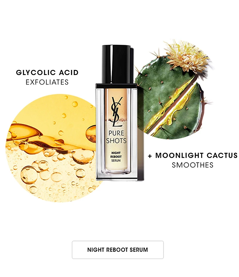 Yves Saint Laurent Beaute Pure Shots Night Reboot Resurfacing Serum Refill