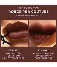 Yves Saint Laurent Beaute Rouge Pur Couture Caring Satin Lipstick