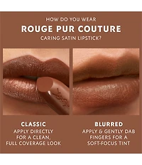Yves Saint Laurent Beaute Rouge Pur Couture Caring Satin Lipstick