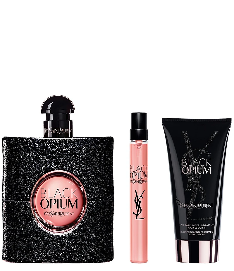 Yves Saint Laurent Black Opium Eau de Parfum -Piece Gift Set
