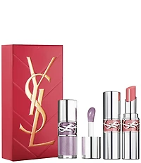 Yves Saint Laurent Loveshine Plumping Lip Oil Gloss and Lip Oil Stick Gift Set Duo