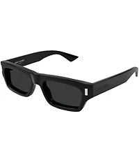 Yves Saint Laurent Men's Corner Angle 53 Rectangle Sunglasses