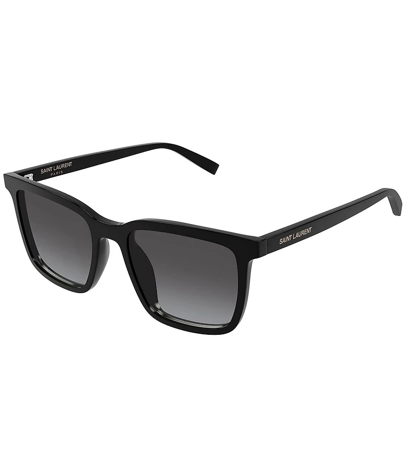 Yves Saint Laurent Men's SL Logo 54mm Square Sunglasses