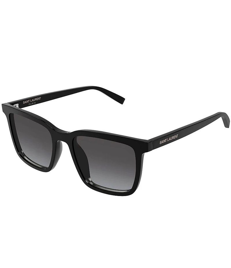 Yves Saint Laurent Men's SL Logo 54mm Square Sunglasses