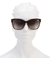 Yves Saint Laurent Tortoise Rectangle Sunglasses