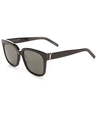Yves Saint Laurent Women's Square Logo Acetate Sunglasses