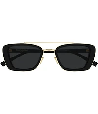 Yves Saint Laurent Women's 90's Combi 50mm Rectangle Sunglasses