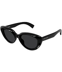 Yves Saint Laurent Women's Bold Angled 53mm Cat Eye Sunglasses