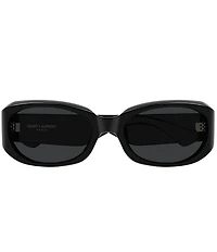 Yves Saint Laurent Women's Bold Injected 57mm Rectangle Sunglasses