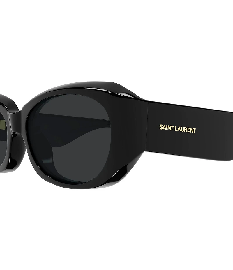 Yves Saint Laurent Women's Bold Injected 57mm Rectangle Sunglasses