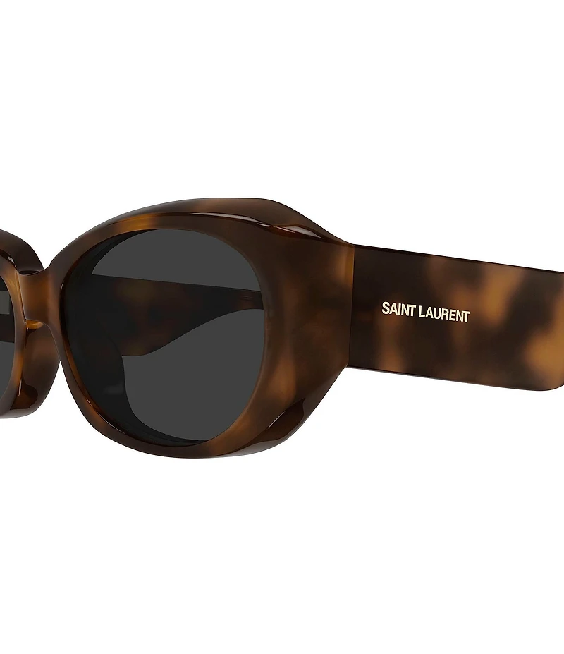 Yves Saint Laurent Women's Bold Injected 57mm Rectangle Sunglasses