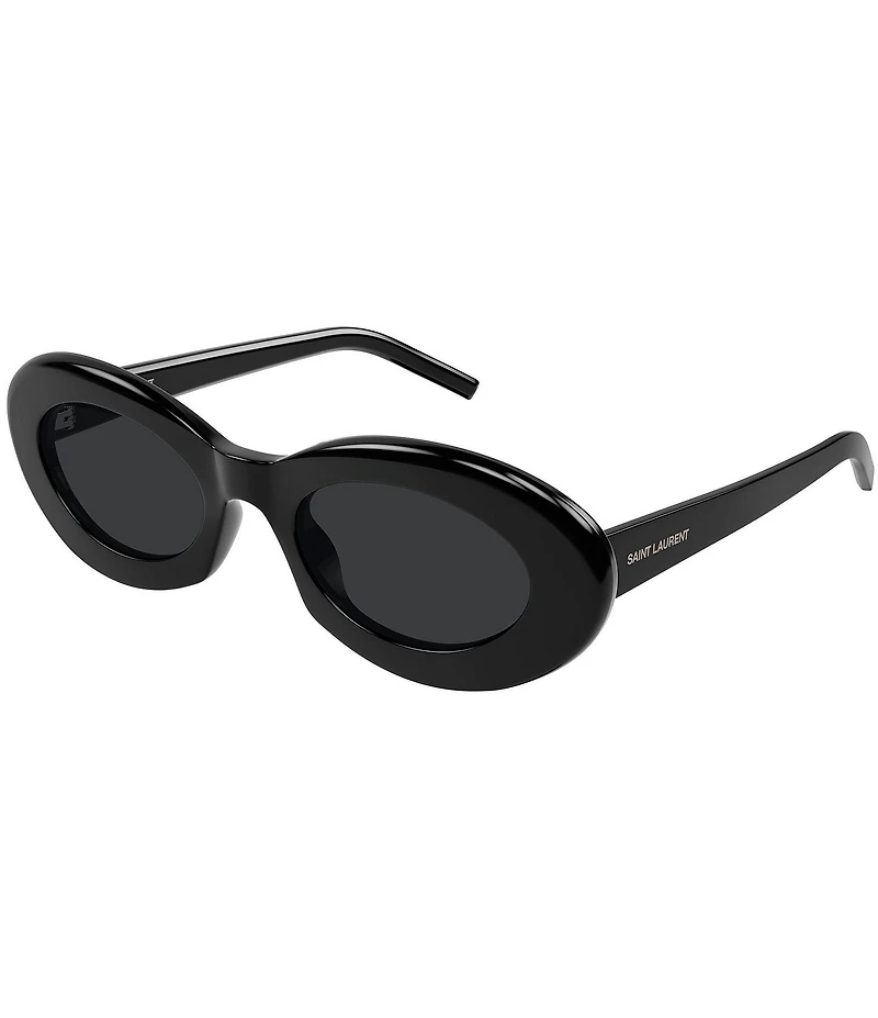 Yves Saint Laurent Women's Lettering 52mm Oval Sunglasses