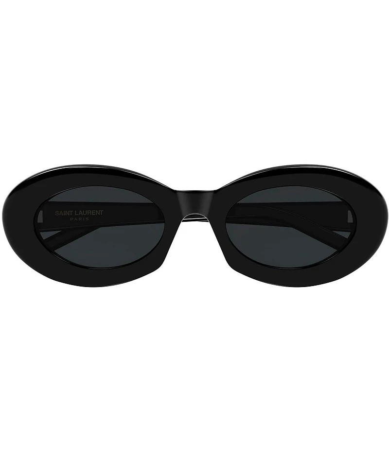 Yves Saint Laurent Women's Lettering 52mm Oval Sunglasses